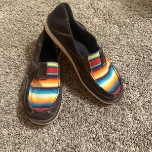 Ariat Colorful Striped Sarape Slip-On Shoes